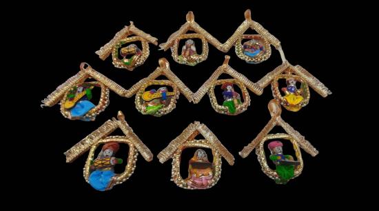 Puppet Musician Set Hanging